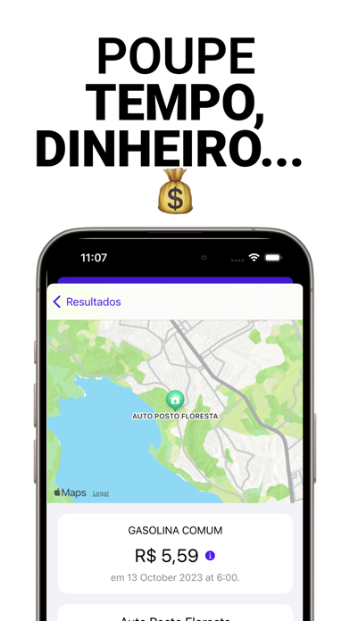 Appelou screenshot showing nearby product results
